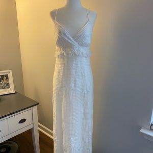 Sophie Max full length white maxi